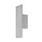Dweled Icon LED Indoor and Outdoor Wall Light 3000K in Brushed Aluminum WS-W546 - alternate 1